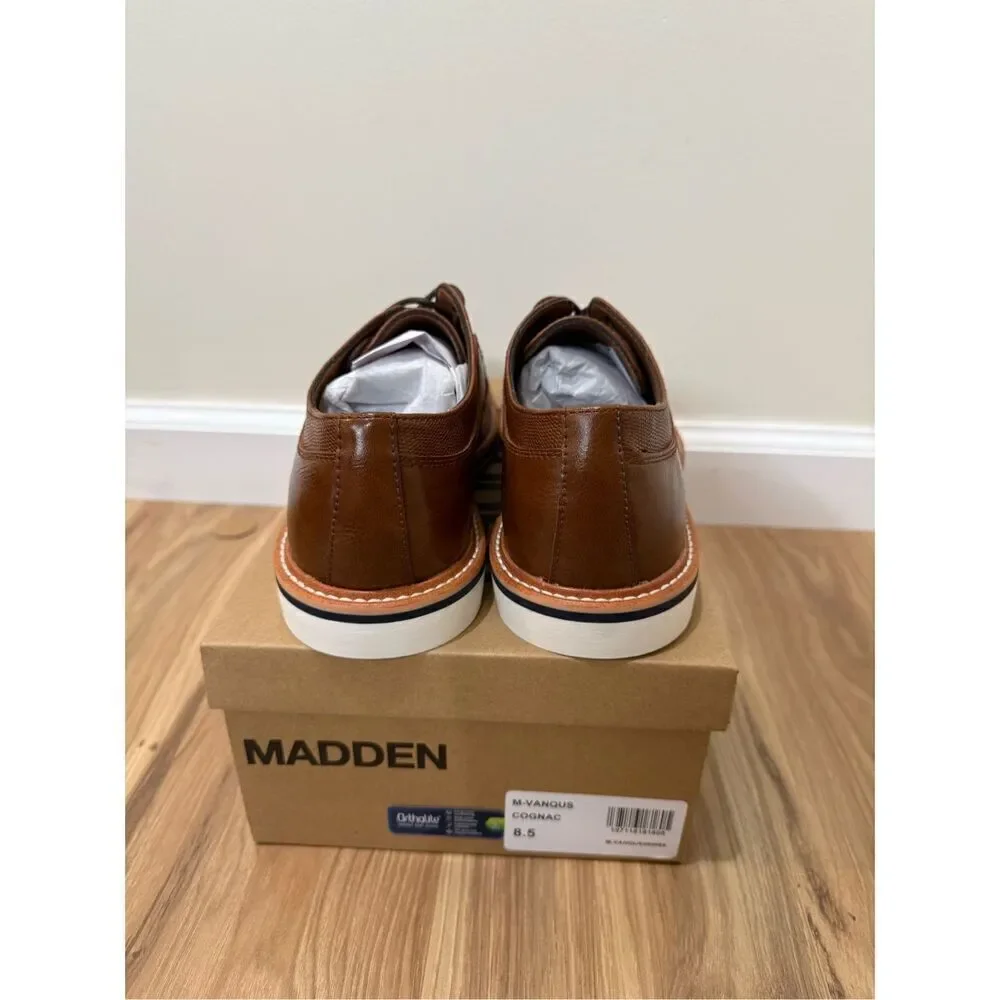 Madden NWT cognac V-Vanqus shoes sz 8.5